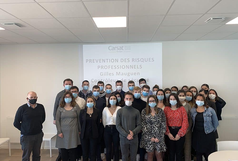BTS GPME : Agir pour la prévention et la sécurité avec la CARSAT