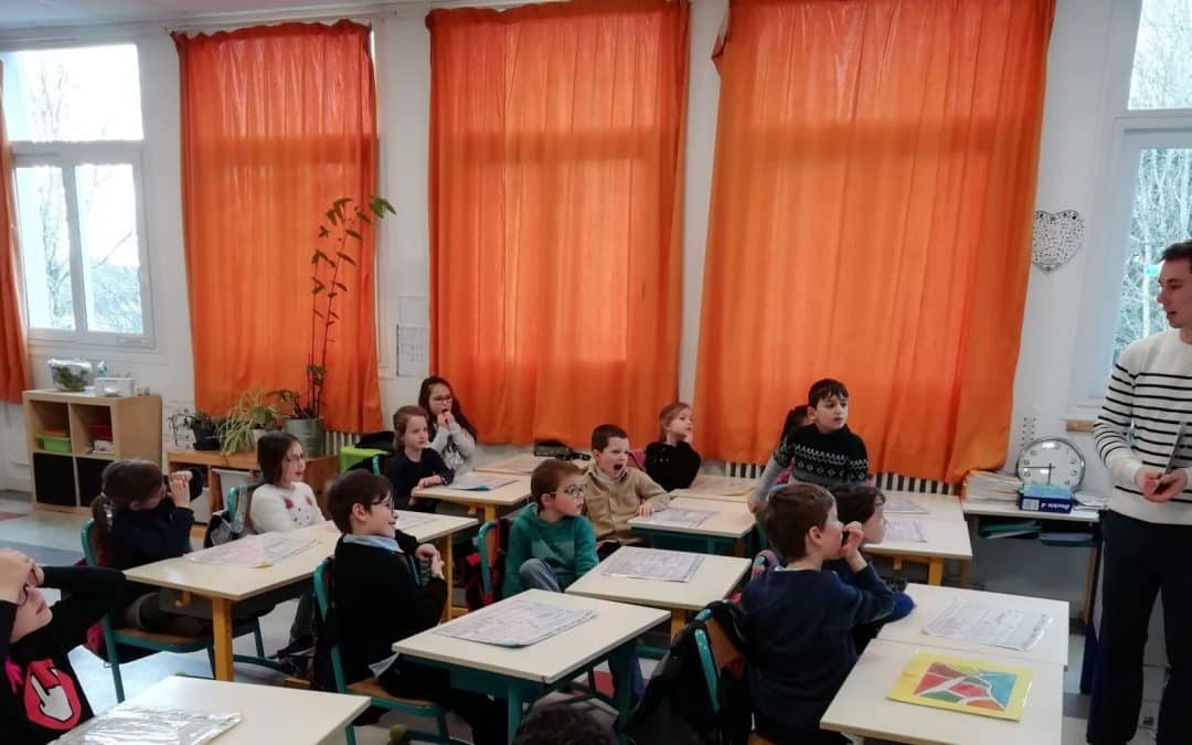 Un composteur à l’école