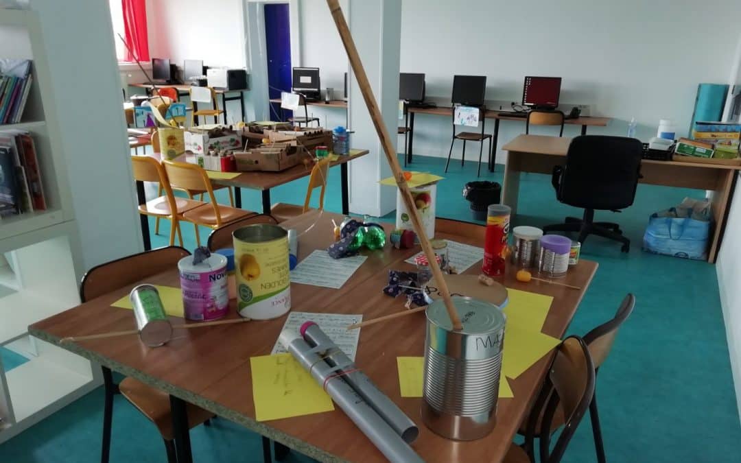 Musique et recyclage chez les CP !