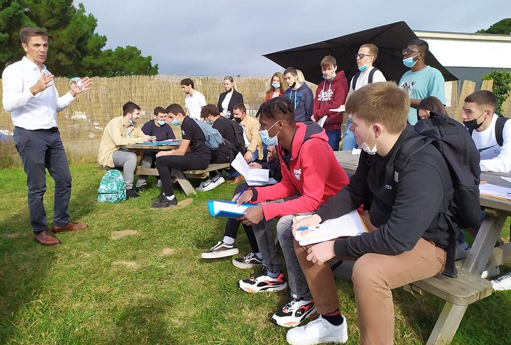 Les BTS 1 GPME dans les coulisses de Terre d’Embruns !