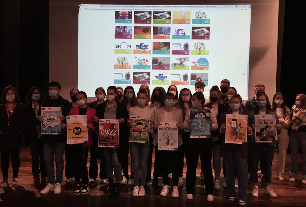 Campagne de Communication pour le Réseau Médiathèques de Brest – Les étudiants parlent aux étudiants !