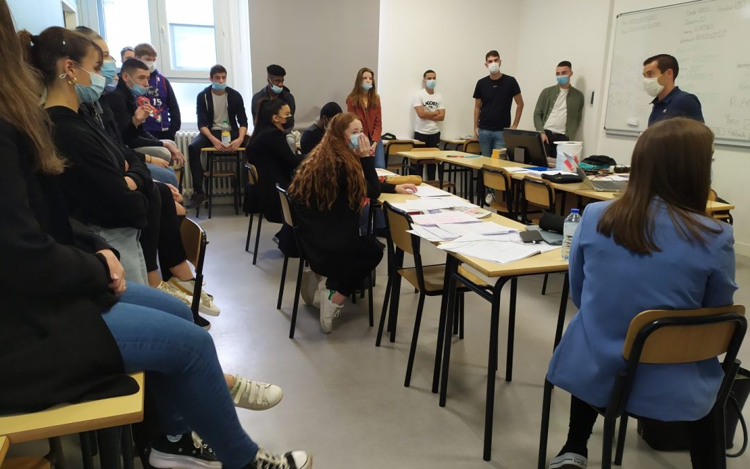 Les BTS GPME en action phoning pour Le Télégramme !