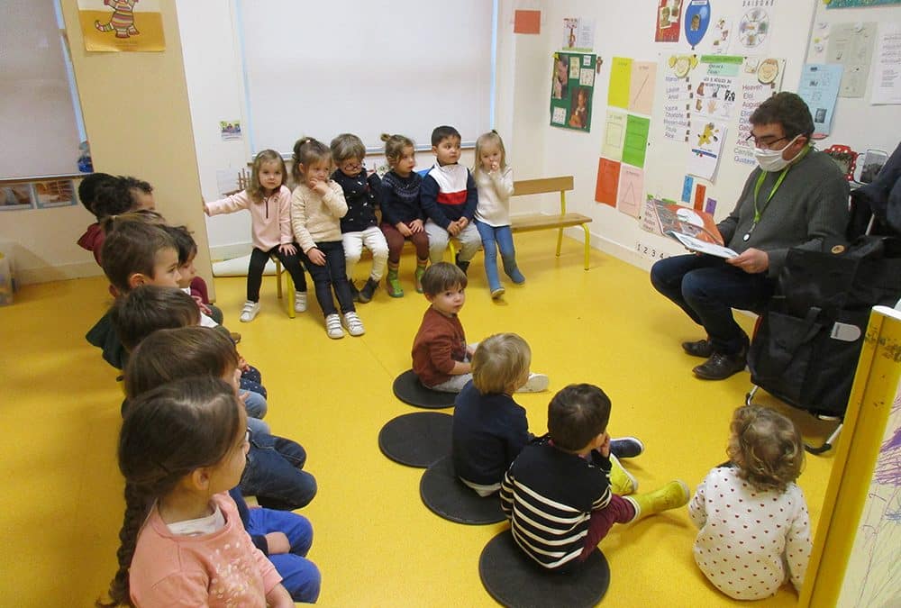 Quand la bibliothèque se déplace à l’école !