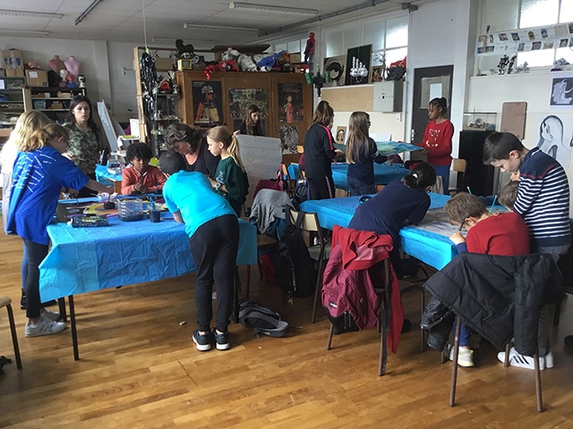 Une journée créative pour les 6èmes du collège Kerbonne !
