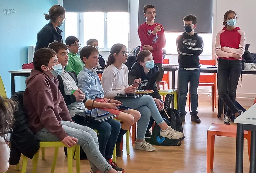 Un atelier sur la voix en 5ème !