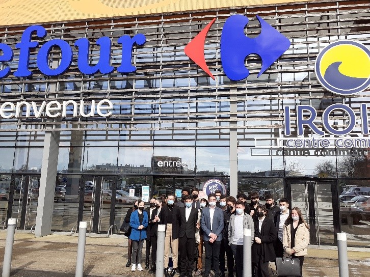 VISITE HYPERMARCHE CARREFOUR IROISE-2nde MRC1 et MRC2
