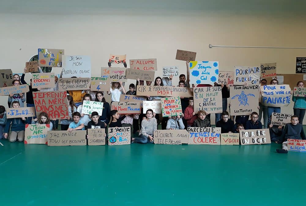Jumelage « Mesurer la taille du monde » Collège Kerbonne – Théâtre du grain !