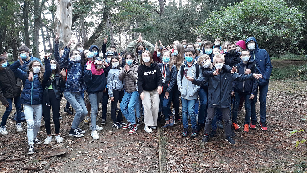 Journée artistique branchée avec « Le Grain » pour les 4ème de Kerbonne §