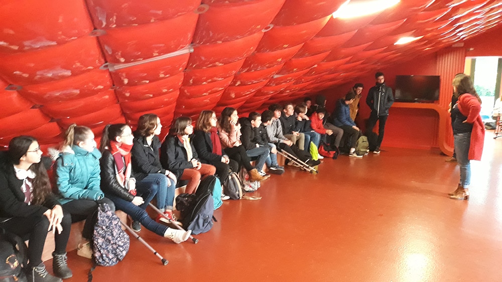 Parcours artistique :  immersion en eaux troubles pour les 3ème de Kerbonne !