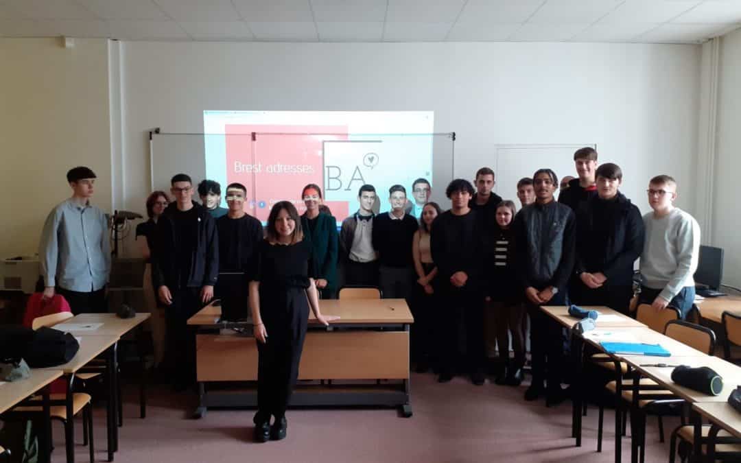 Intervention sur le community management en 1ère MCVA