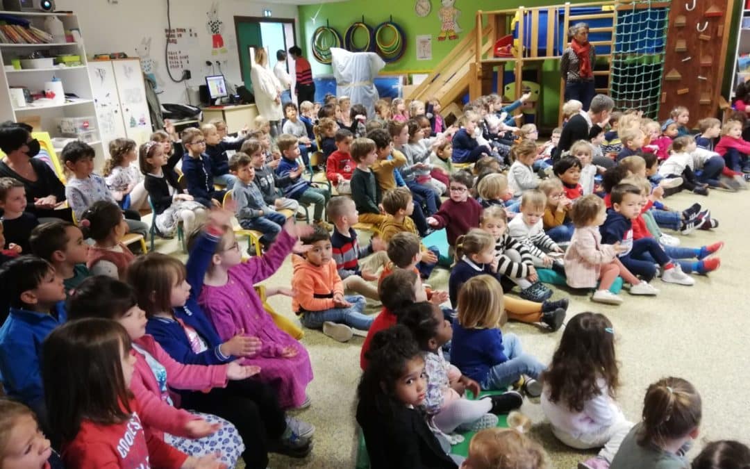 Célébration de Rentrée pour les élèves de la Maternelle