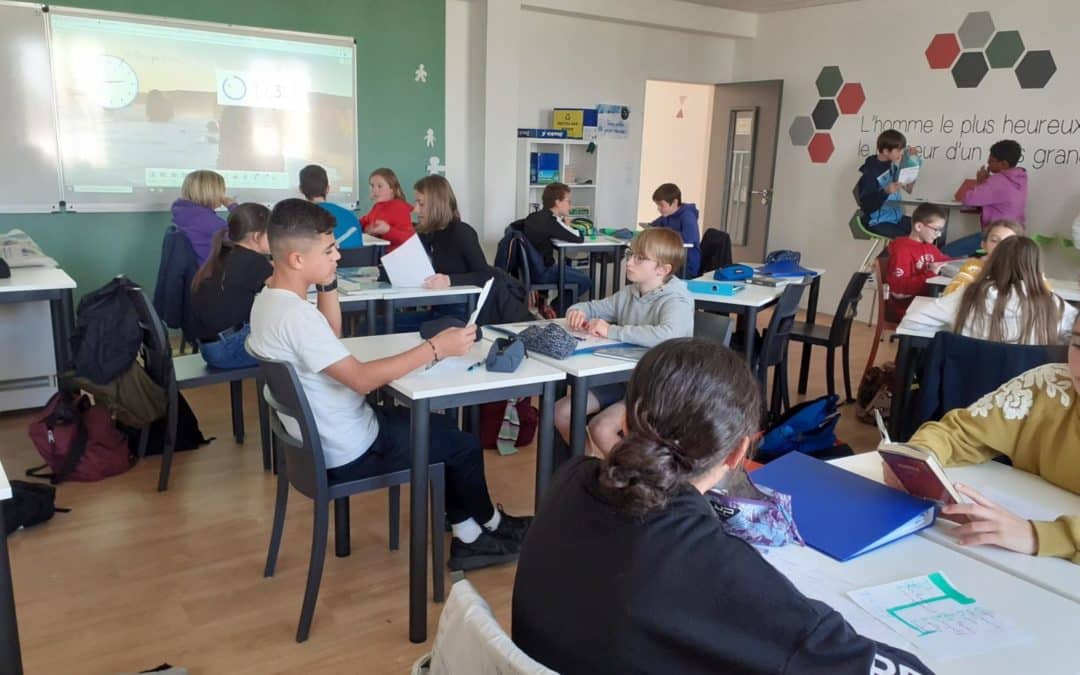 Speedbooking pour les deux classes de 5ème !