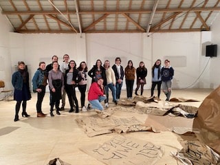 Belle collaboration entre le Grain et l’option théâtre du lycée Javouhey !