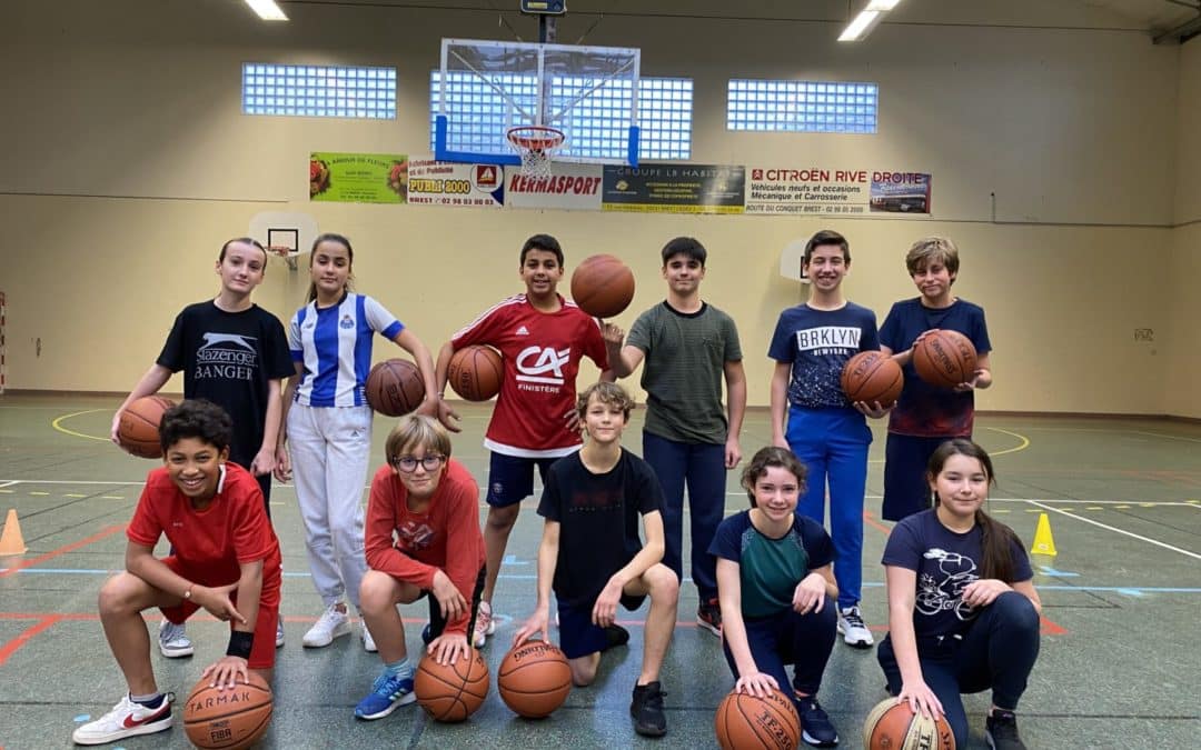 La section basket en grande forme !