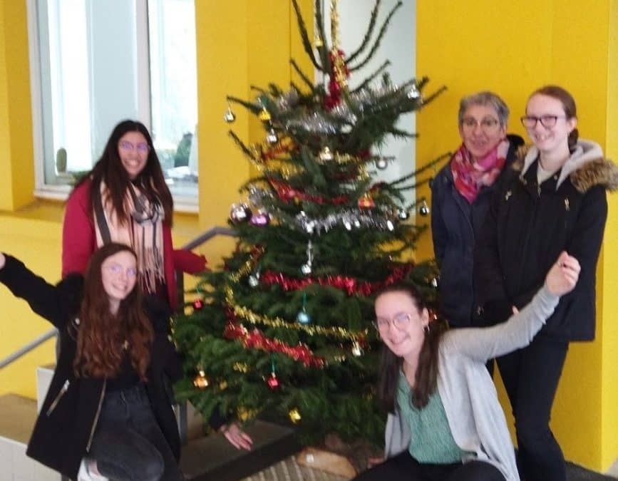 Mode Noël activé au collège !