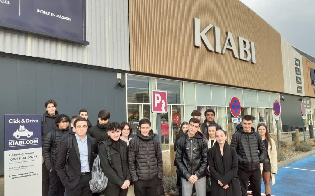 Visite du magasin Kiabi – 1ère Métiers du Commerce et de la Vente, option A