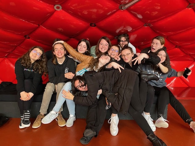 Participation de l’option théâtre du lycée Javouhey au festival Turbulences !