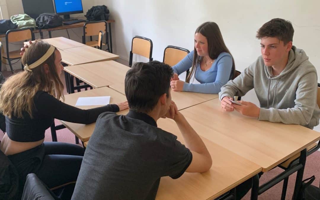 La dernière heure de cours en 1ère MCVA