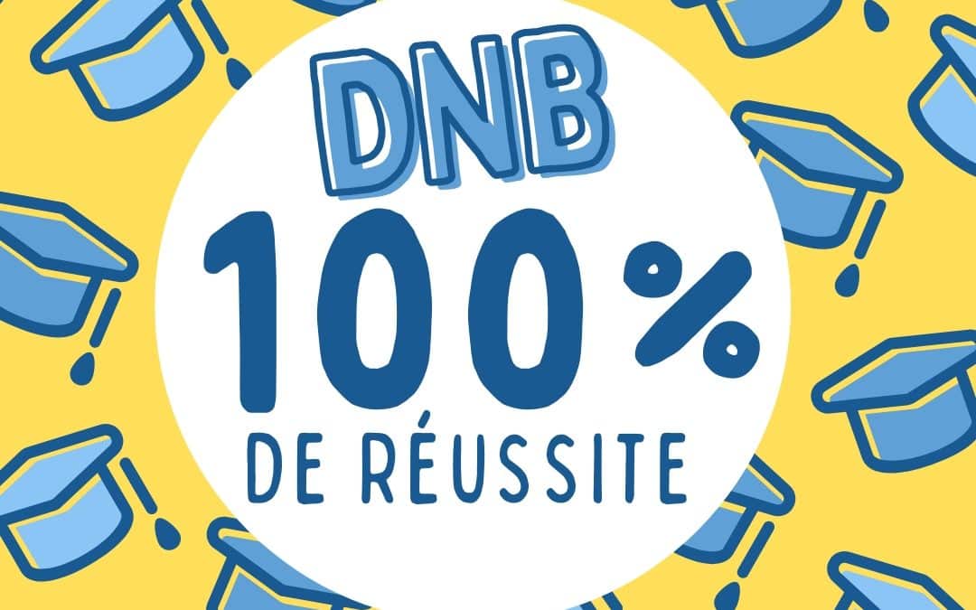 DNB : 100% de réussite pour nos collégiens de Javouhey
