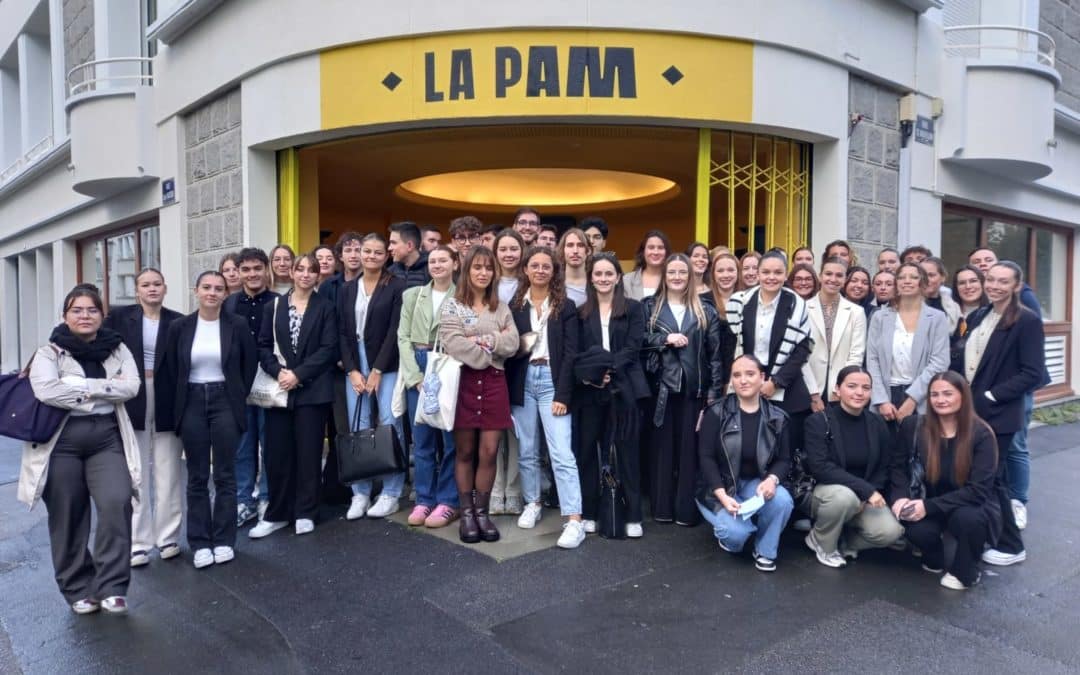 Visite à La PAM des étudiants de 2ème année de BTS Communication 