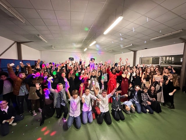 Franc succès pour le bal de Noël du collège Javouhey !