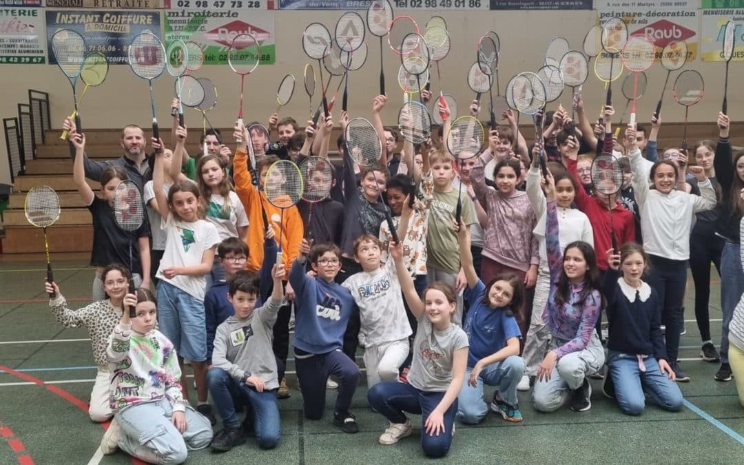 Les CM2 découvrent la Section Sportive Badminton