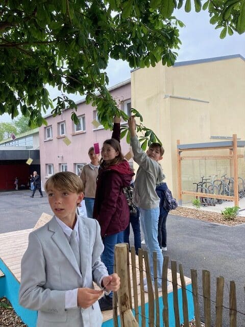 Les arbres à poèmes du collège Kerbonne !
