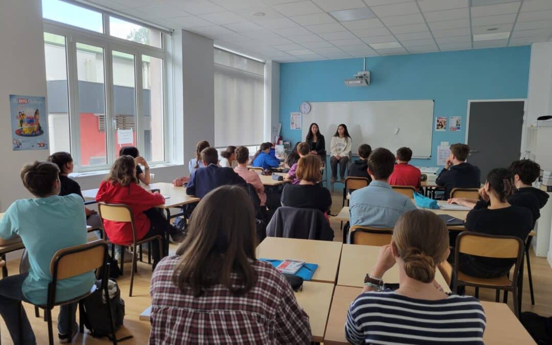 Echanges en cours d’anglais !
