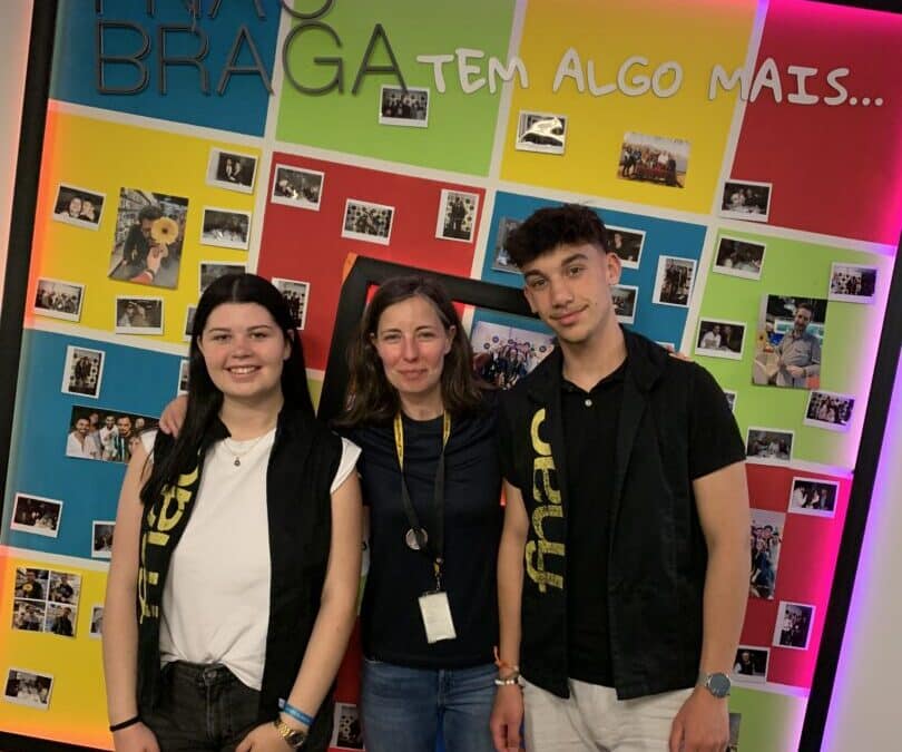 Clémentine et Nahï : en stage à Braga !