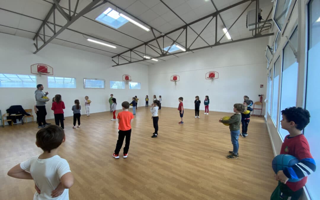 Séances de basket en CP B
