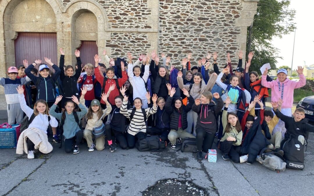 Journées nautiques pour les 6èmes du collège Notre Dame de Kerbonne !
