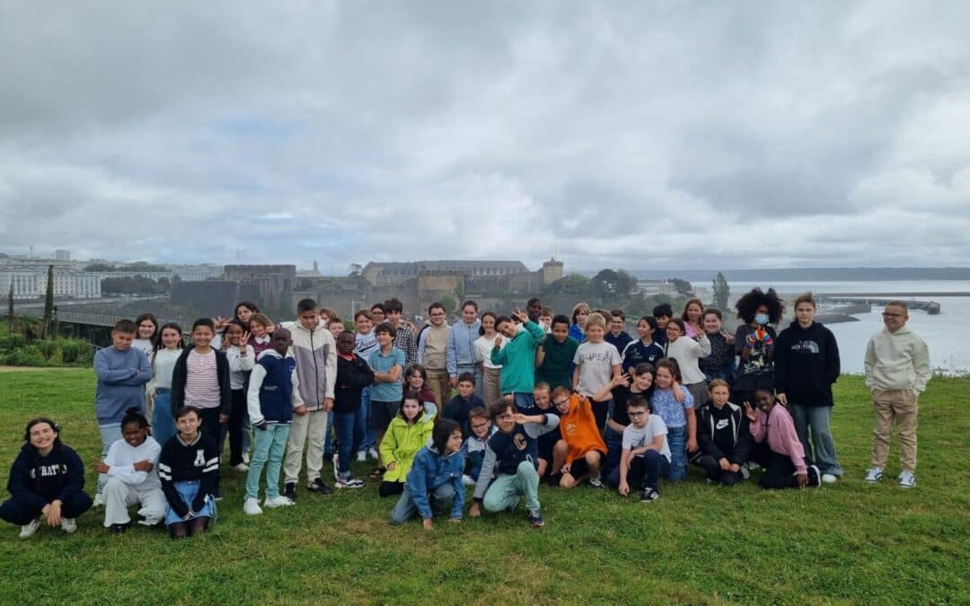 Rentrée des nouveaux collégiens à Javouhey
