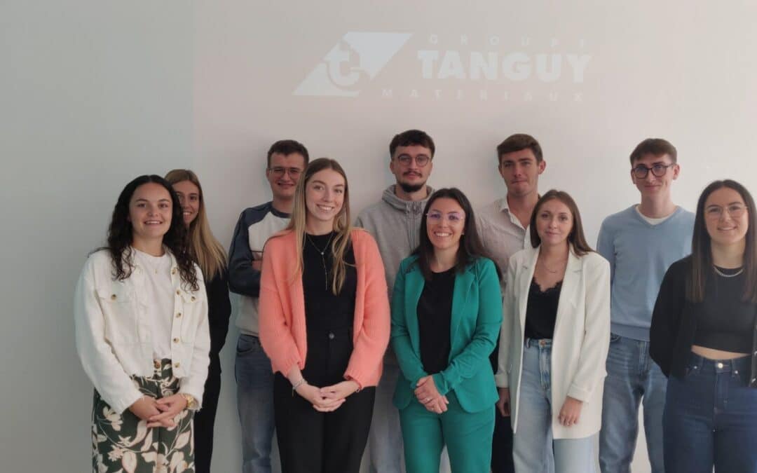 Les étudiants CMC à la rencontre d’Anaïs Riouallon, marraine de promotion et responsable marketing chez Tanguy Matériaux !