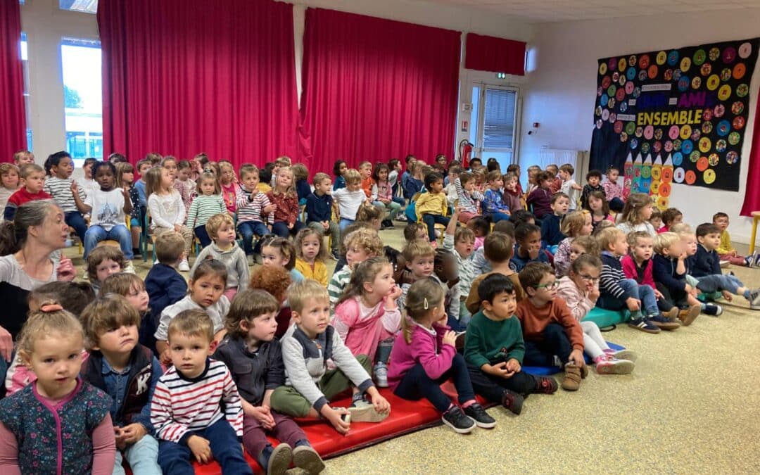 La célébration de rentrée des maternelles !