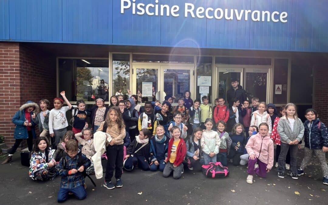 Les CE1 à la piscine