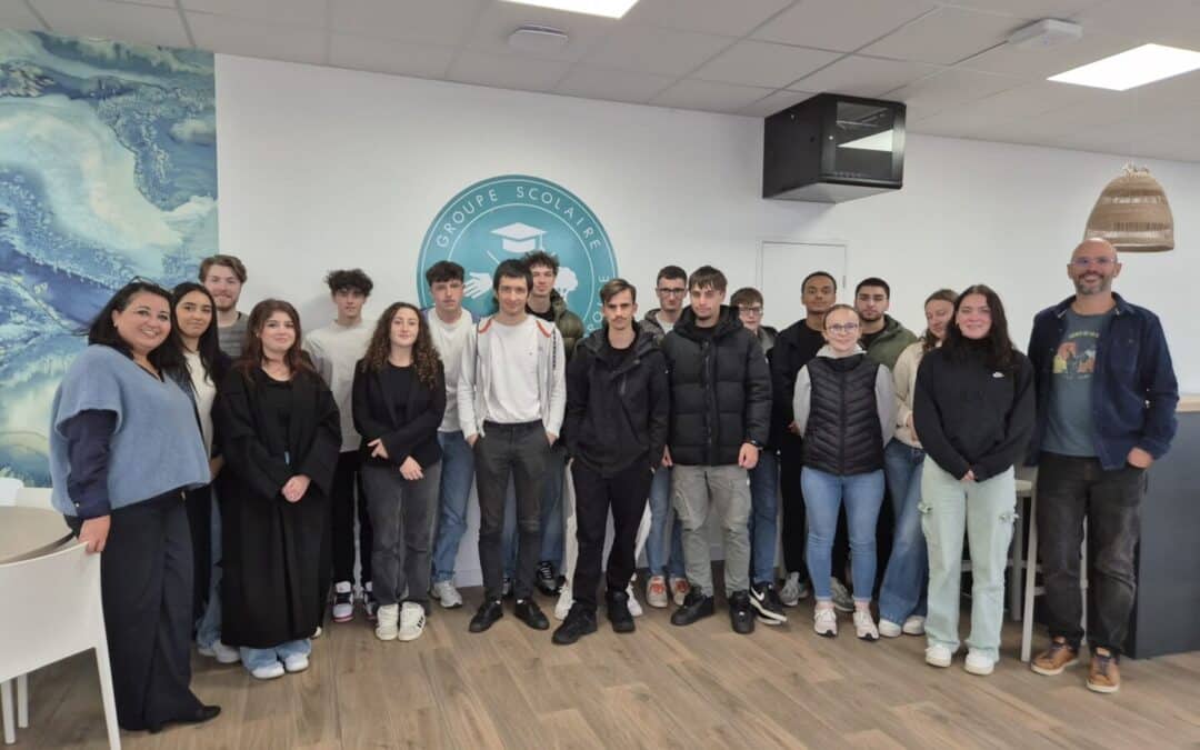 Témoignage de Mme Fayka BOUAOUINA d’Arkéa Capital auprès des étudiants en BTS Comptabilité et Gestion du Sup’Javouhey !