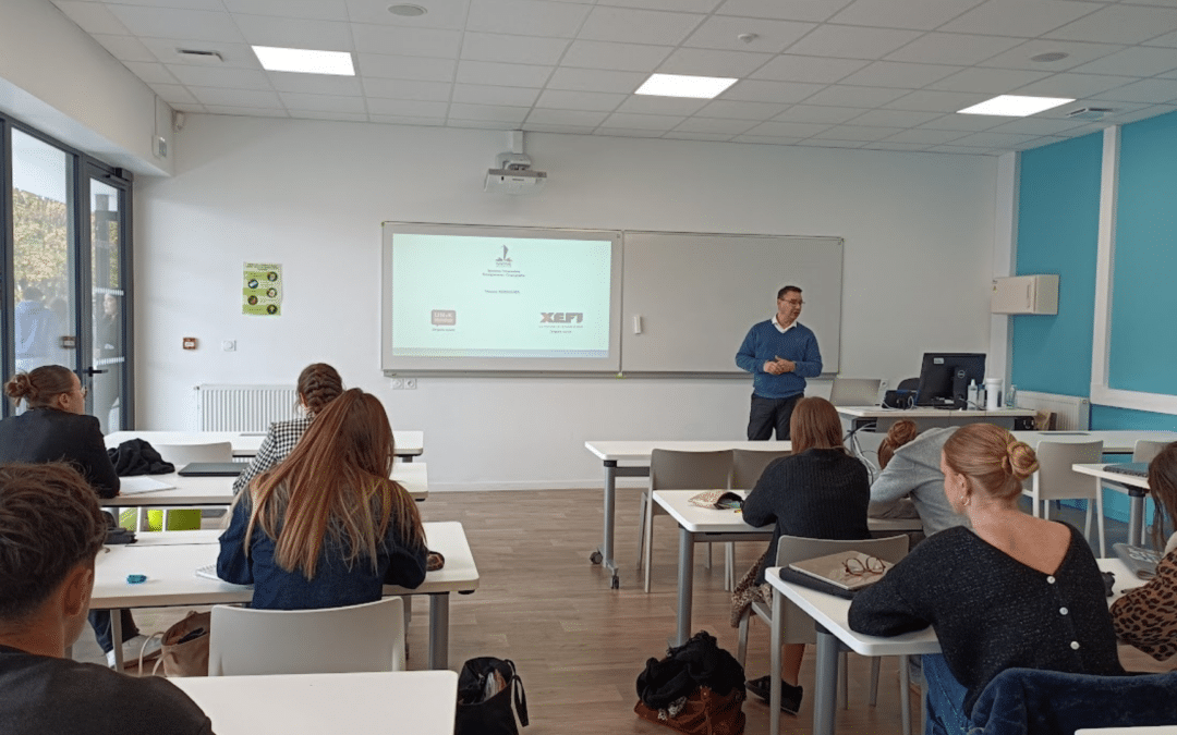 Sensibilisation sur les risques informatiques : une rencontre enrichissante avec Mr Ressiguier pour les nos étudiants de 2ème année BTS GPME