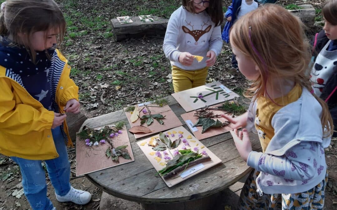 Projet artistique: les fleurs en cp