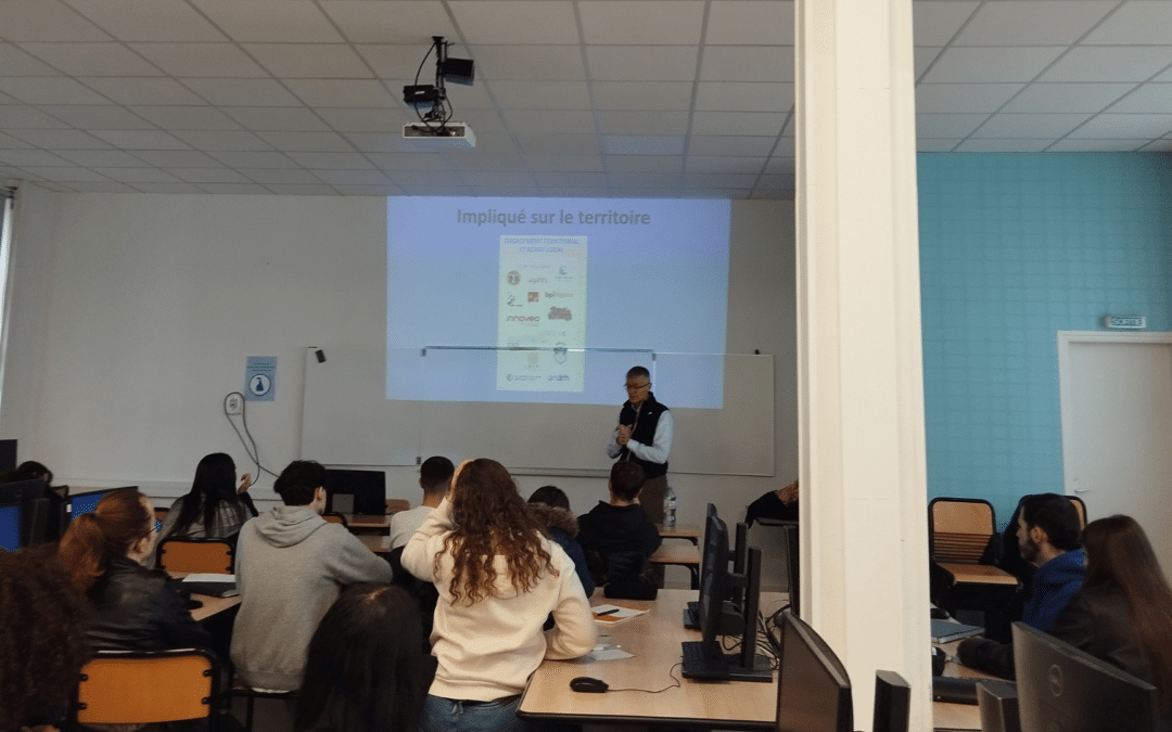 Un parcours inspirant partagé avec les étudiants de BTS CG