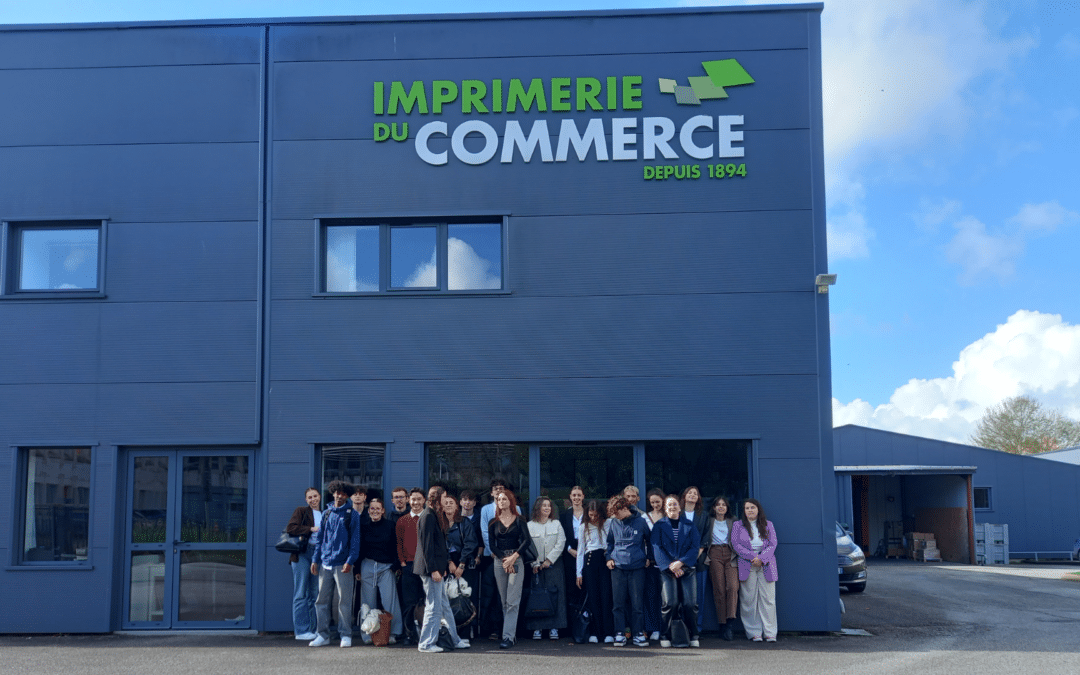 Visite à l’Imprimerie du Commerce