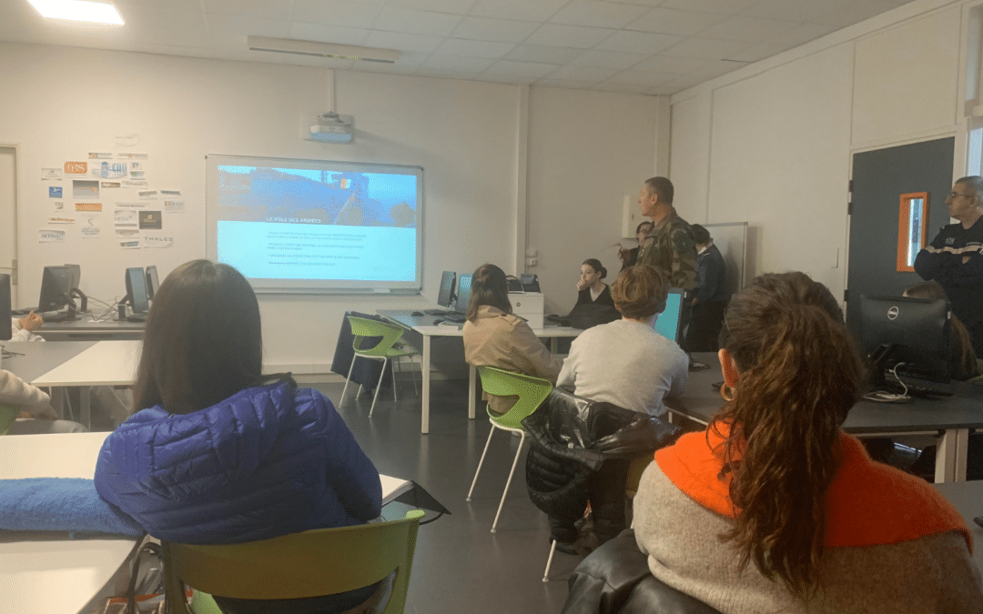 Quand l’armée débarque en classe : les terminales MC VA et MC VB partent en mission découverte !