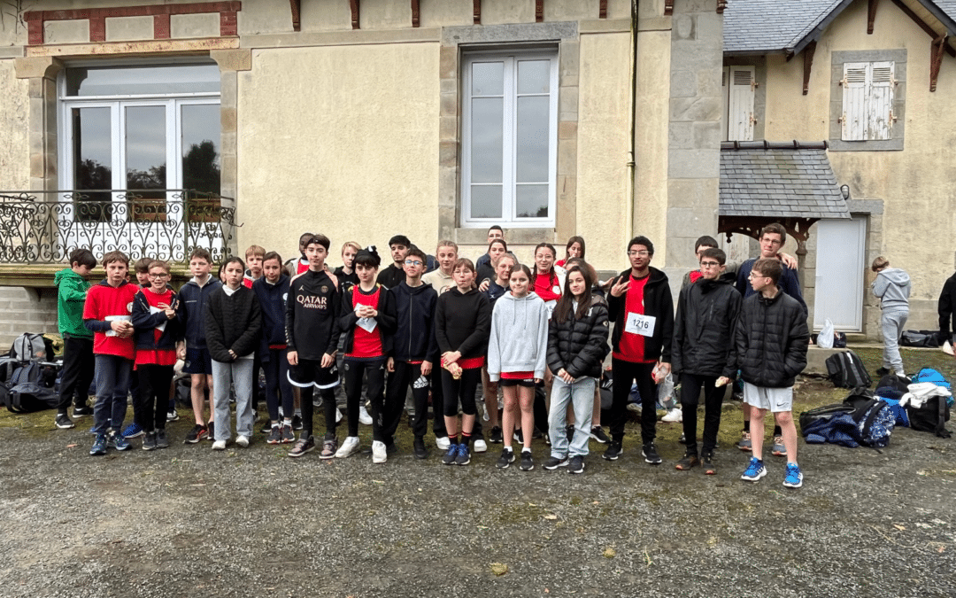 Détermination et esprit d’équipe au Cross départemental de Loperec !
