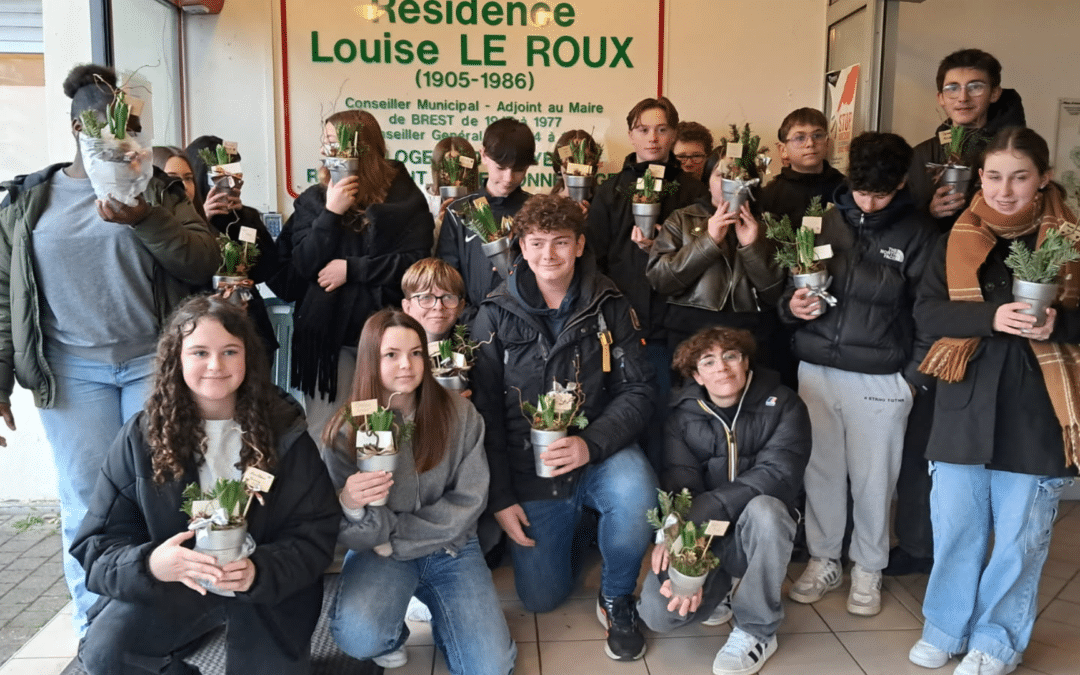Les 3ème Prépa-Métiers et les résidents de l’EHPAD unis par un projet solidaire