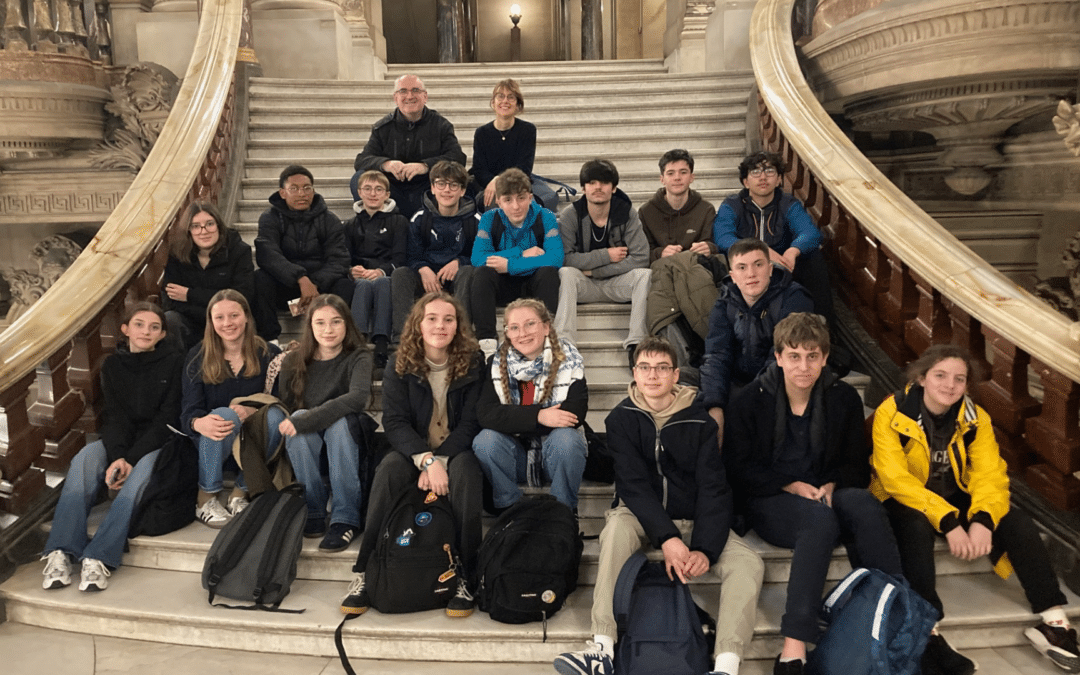 Voyage à Paris pour les élèves de 3e du collège Kerbonne