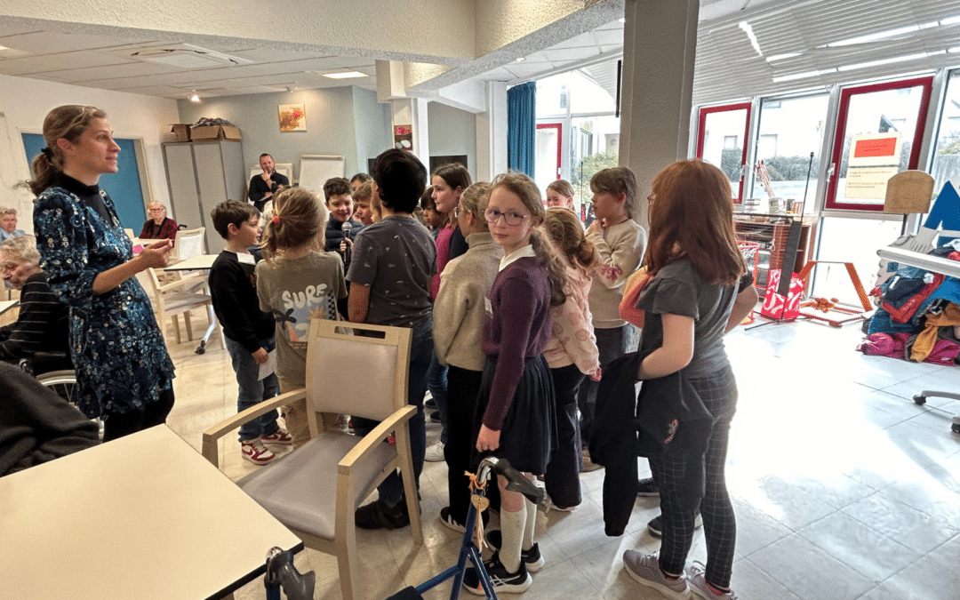 Mardi 18 mars, 2è visite à L’EHPAD Louise Leroux
