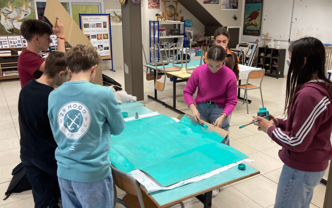 Atelier LOW TECH au Collège Notre Dame de Kerbonne !