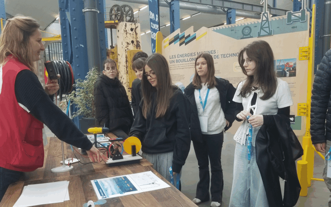 La mer : quelle Energie ! Visite du village des EMR aux Capucins pour les 4ème