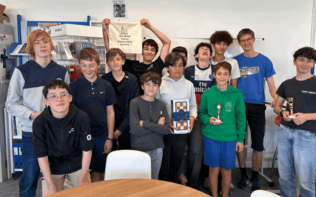 Premier tournoi d’échecs de l’ensemble scolaire Javouhey