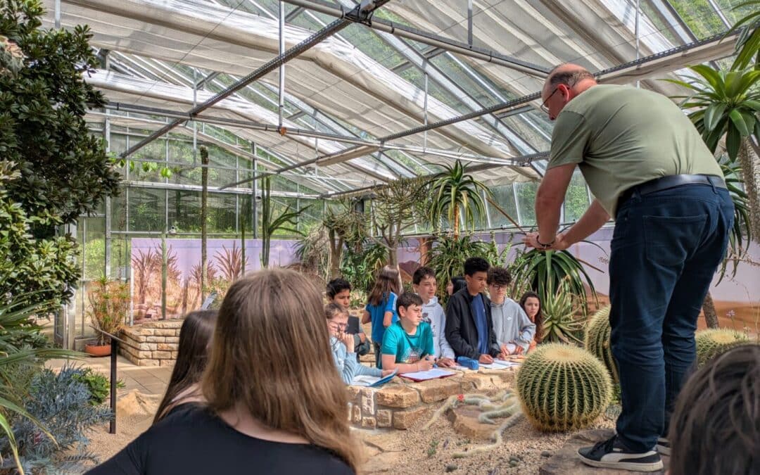 Découverte du conservatoire botanique pour les 4ème