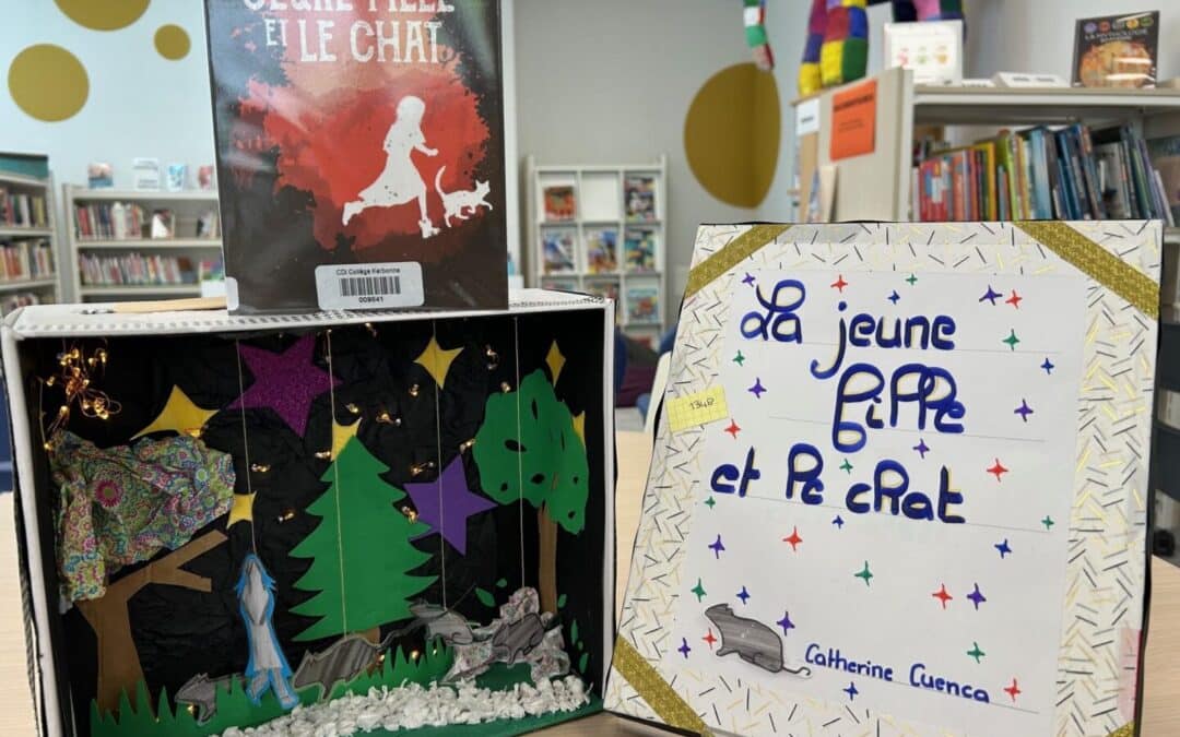 Les cinquièmes de Kerbonne brillent au Prix Littéraire : lectures et boîtes créatives à l’honneur !